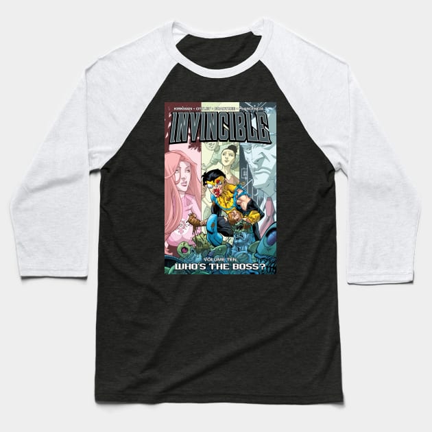 invincible poster Baseball T-Shirt by super villain